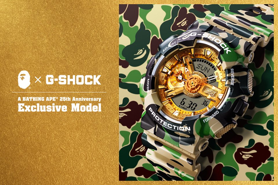 Historia de Casio: de calculadoras a relojes legendarios casio gshock bape