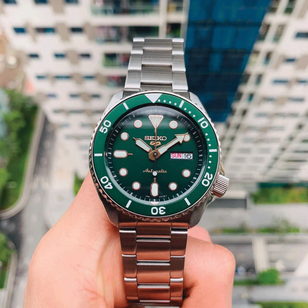 seiko 5 green